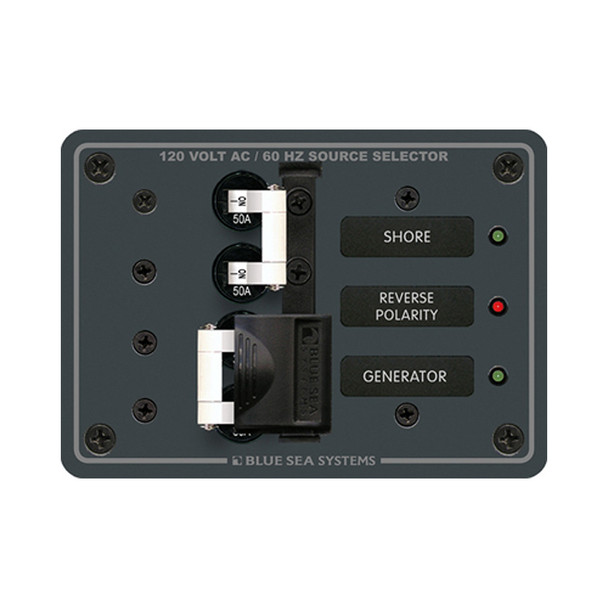 Blue Sea 8061 AC Toggle Source Selector 120v AC 50A  [8061]