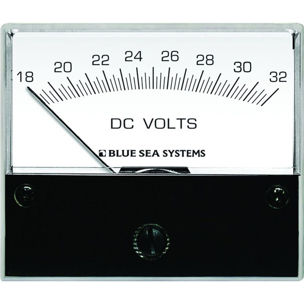 Blue Sea 8240 DC Analog Voltmeter - 2-3\/4" Face, 18-32 Volts DC  [8240]