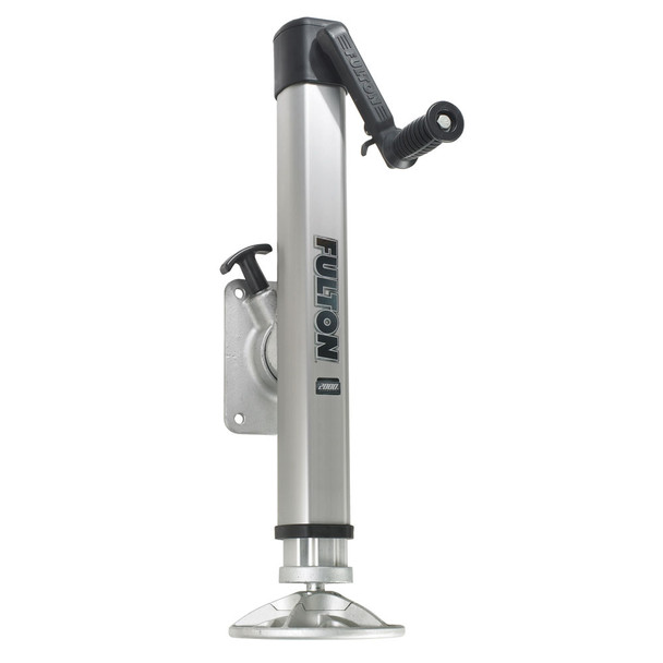 Fulton F2 Trailer Jack Bolt-On 2,000 lbs. Lift Capacity Adjustable Swivel w\/Footplate  [1413230134]