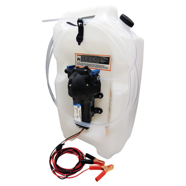 Jabsco Flat Tank Oil Changer System - 3-1\/2 Gallon Tank - 12V  [17860-2012]