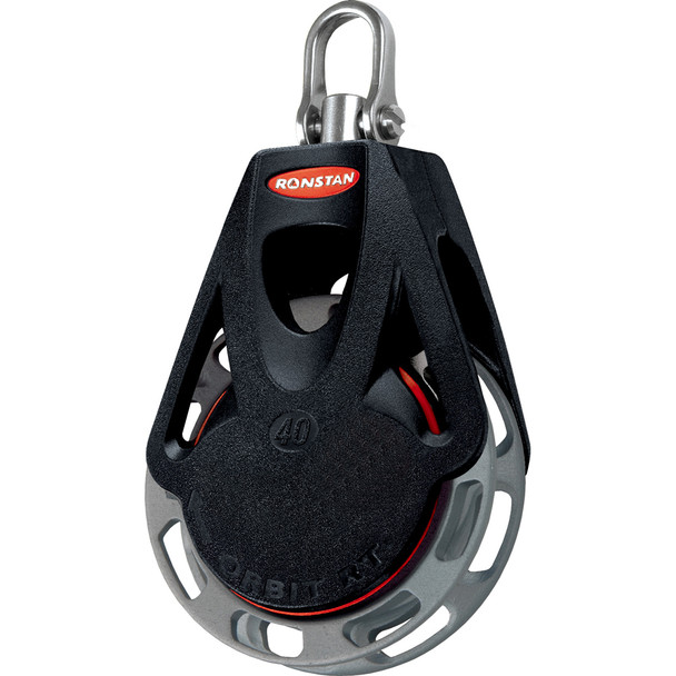 Ronstan Series 40 Ratchet Orbit Block - Single - Auto - Swivel Shackle Head  [RF46100]