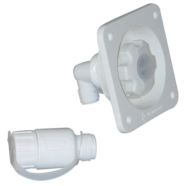 Jabsco Water Pressure Regulator - Flush Mount - White  [44412-1045]