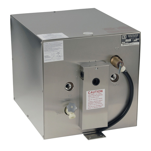 Whale Seaward 11 Gallon Hot Water Heater w\/Rear Heat Exchanger - Stainless Steel - 240V [S1250]