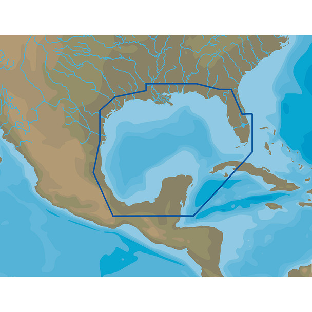 C-MAP 4D NA-D064 Gulf of Mexico - microSD\/SD [NA-D064]