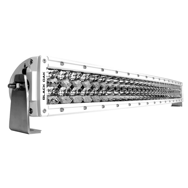 Black Oak Pro Series Curved Double Row Combo 30" Light Bar - White [30CCM-D5OS]