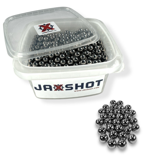 500 Count - 9MM Steel Shot Slingshot Ammo – Carbon Steel Balls