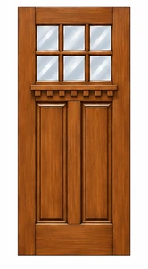 Entry Door - Craftsman Collection 6 Lite