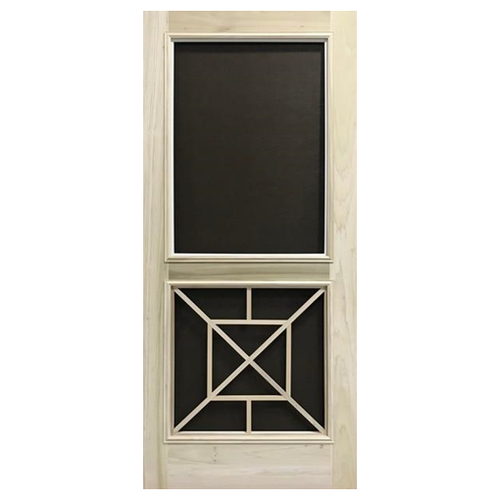 Premium Series Wood Screen Doors - Charleston