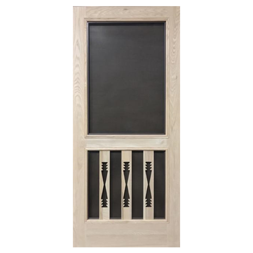 Premium Series Wood Screen Doors - Navajo