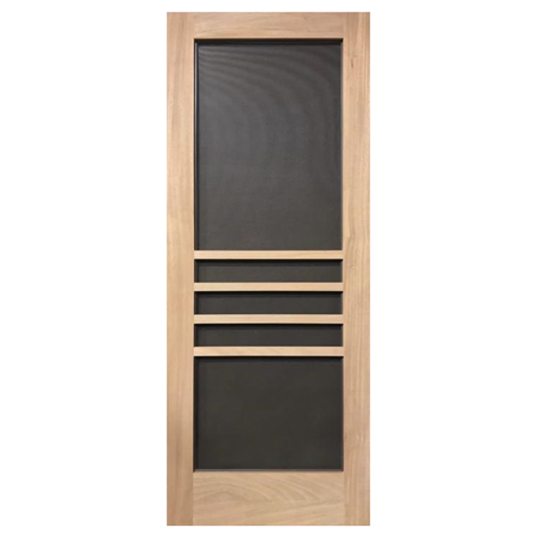 Select Series Wood Screen Doors - Modern Four Bar