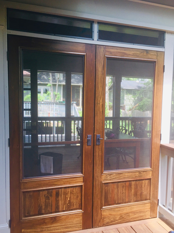 Ordering Double Screen Doors (French Door Setup)