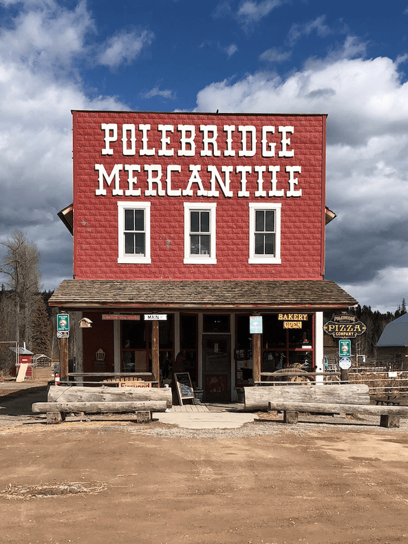 Montana Screen Door at the World Famous Polebridge Mercantile