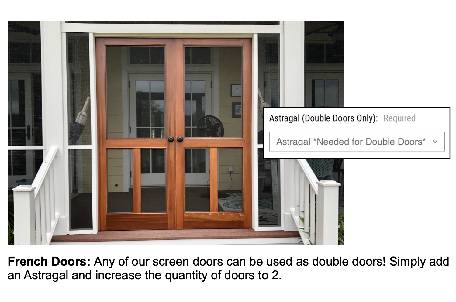 how to put a dog door in a french door