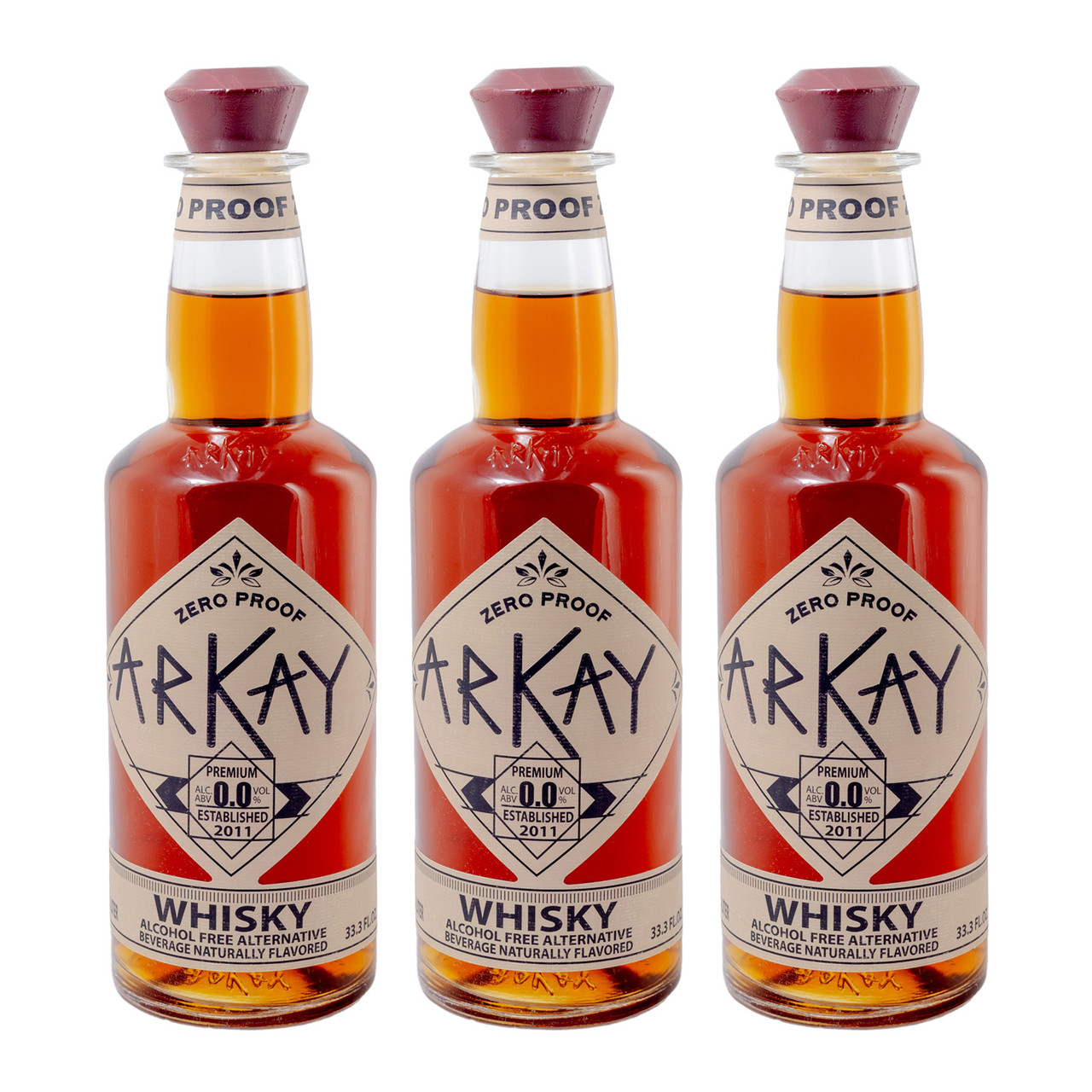 Deal 3 Bottles Whiskey Alternative