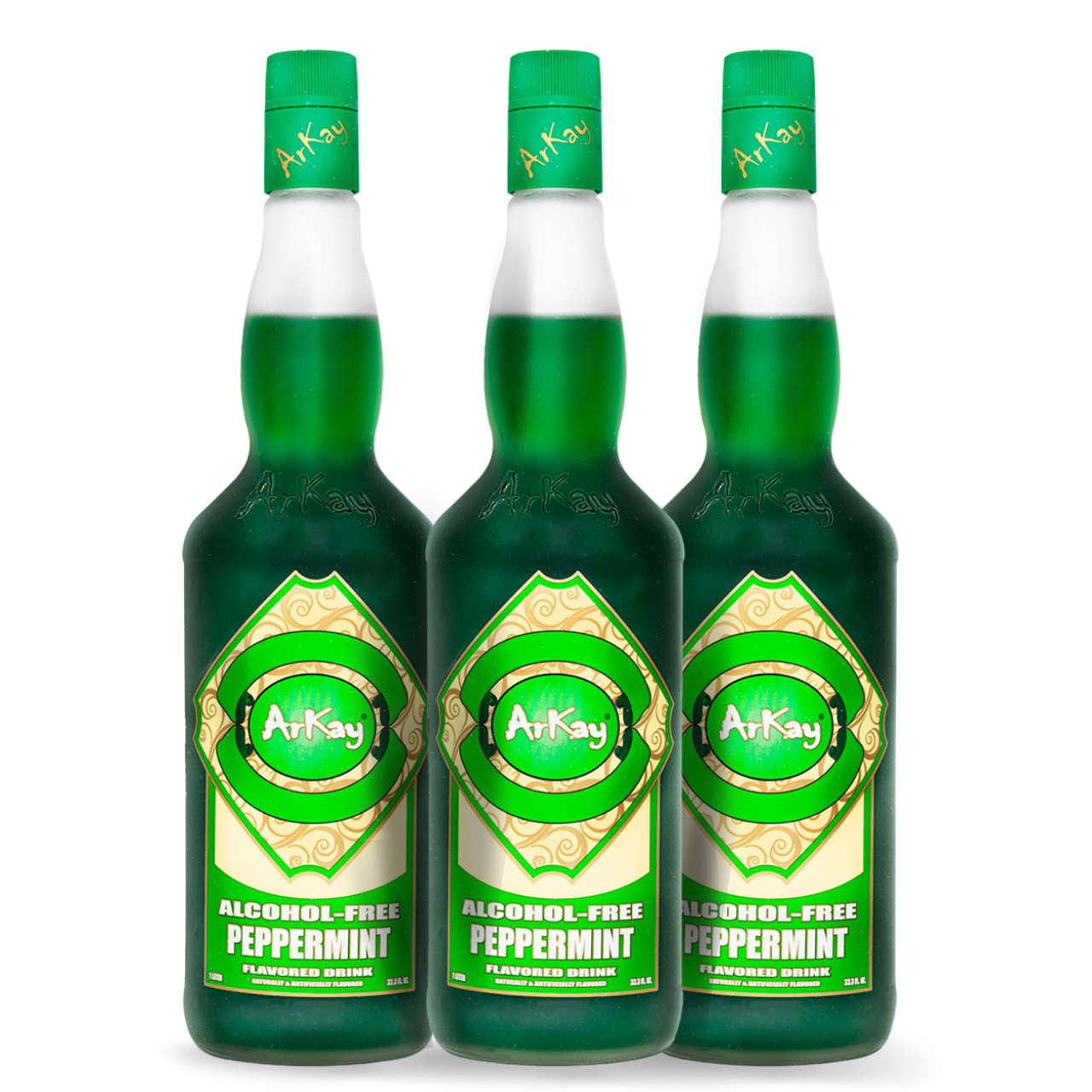 Deal 6 Bottles Non-Alcoholic Peppermint | Zero Proof