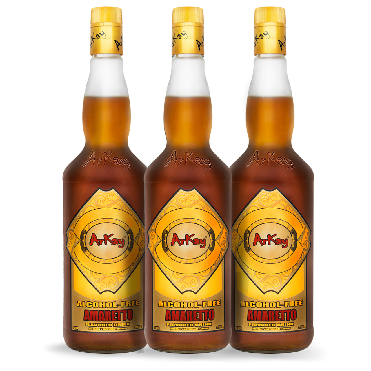 Deal 12 Bottles Non-Alcoholic Amaretto | Zero Proof