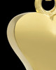 Jewelry Urn 14k Gold Mighty Heart Keepsake