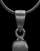 Black Plated Angelic Symphony Cremation Urn Pendant