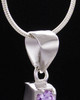 Sterling Silver Free Spirit Cremation Urn Pendant