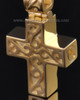 Gold Plated Unity Cross Pendant