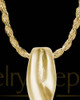 14k Gold Soft Spoken Cremation Necklace