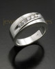 Men's Silver Fondness Cremation Ring