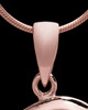 Rose Gold Plated "R" Keepsake Jewelry