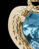 Gold Plated Seascape Heart Keepsake Jewelry