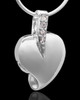 Sterling Silver Weeping Heart Keepsake Jewelry