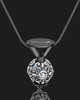 Black Stainless Millenium Cremation Pendant