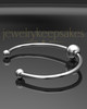 Solid 14k White Gold Cape Bracelet Keepsake Jewelry