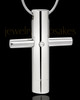 Stainless Steel Jewelry Urn Honorable Cross