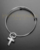 Sophisticate Compact Cross Cremation Bracelet