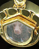 Cremation Pet Locket 14K Gold Photo Paw Keepsake