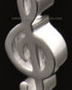 Jewelry Urn 14K White Gold Music Note Keepsake