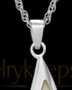 Cremation Charm Sterling Silver Sail Away Keepsake