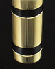 Cremains Pendant 14K Gold Plated Imperial Cylinder Keepsake