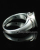 Ladies Silver Eternity Memorial Ring