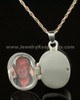 Cremation Keepsake 14K White Gold Sanctity