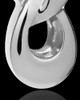 Cremation Ash Necklace Sterling Silver Infinity Companion Locket - 2 Person