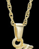 Cremains Jewelry Gold Vermeil Cruisin Necklace