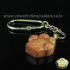 Ash Jewelry Wood Love My Paw Keychain- Eternity Collection