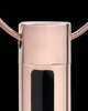 Rose Gold Plated Necklace Urn Soulful Cylinder - Eternity Collection