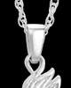 Urn Pendant 14K White Gold Wild Horse