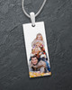 Full Color Tall Rectangle Photo Engraved Pendant