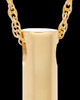 14K Gold Channel Cremation Keepsake