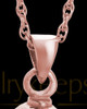 Urn Pendant 14K Rose Gold Caress Keepsake