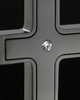 Black Plated Stainless Truthful Cross