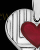 Addison Heart Silver Ash Jewelry