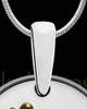 Solid 14K White Gold Tiny Toes Round Ash Jewelry